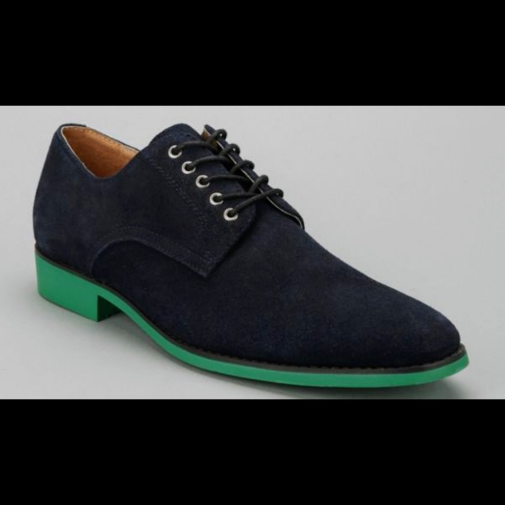 JD Fisk Vincent Suede Oxford Shoe